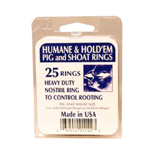 Hold'em Pig & Shoat Rings - 25 ct