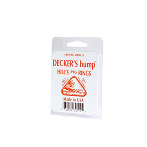 Hill's Hump No. 1 Hog Rings - 100 ct