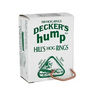 Hill's Hump No. 3 Hog Rings - 100 ct