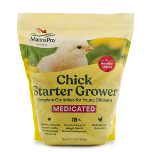 Manna Pro Chick Starter Grower Medicated - 5 lb