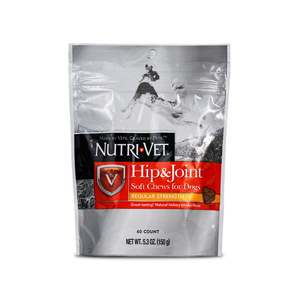 Nutri-Vet Hip & Joint Soft Chews for Dogs Regular Strength - 60 ct