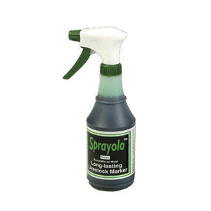 Sprayolo Ready-To-Use Livestock Marker - 16 oz, Green