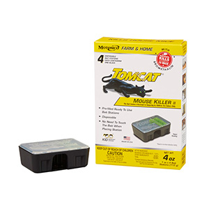 Tomcat Mouse Killer II Disposable Bait Station (4 Pack)