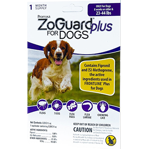 ZoGuard Plus for Dogs 23-44 lbs