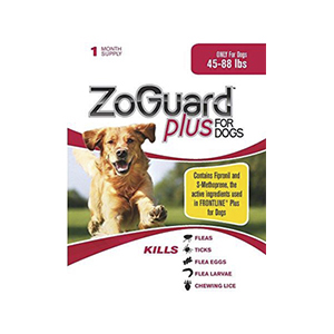 ZoGuard Plus for Dogs 45-88 lbs