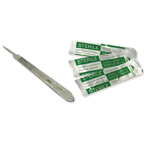 Ideal Castrating Kit #10 (3 Blades), #12 (3 Blades)