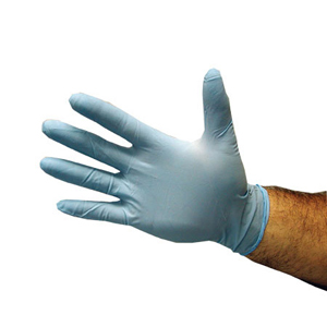 Ideal Blue Nitrile Gloves - Large (10 Pack)