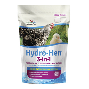 Manna Pro Hydro-Hen 3-in-1 Water Supplement - 8 oz
