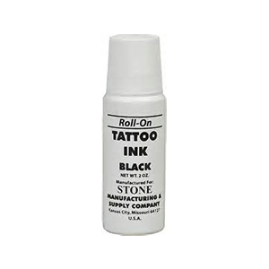 Tattoo Ink Black Roll-On - 2 oz