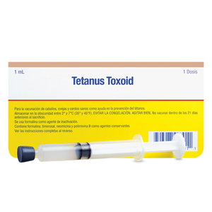 Tetanus Toxoid 1 Dose - 1 mL (Keep Refrigerated)