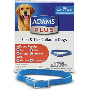 Adams Plus Flea & Tick Collar - Large Dog
