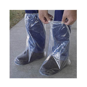 Elastic-Top Boots - XL, 6 MIL (5 Pair)