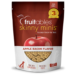 Fruitables Skinny Minis Soft Treats, Apple Bacon Flavor - 12 oz
