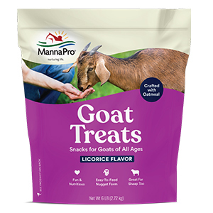 Manna Pro Goat Treats Licorice Flavor - 6 lb