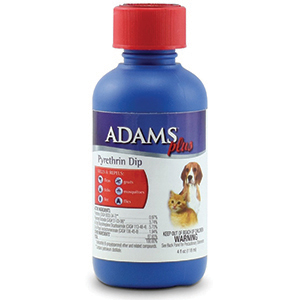 Adams Plus Flea & Tick Dip Pyrethrin - 4 oz