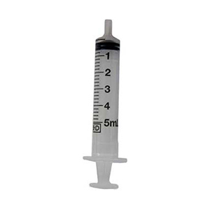 Monoject Syringe Disposable Regular Tip - 6 cc (50 Pack)