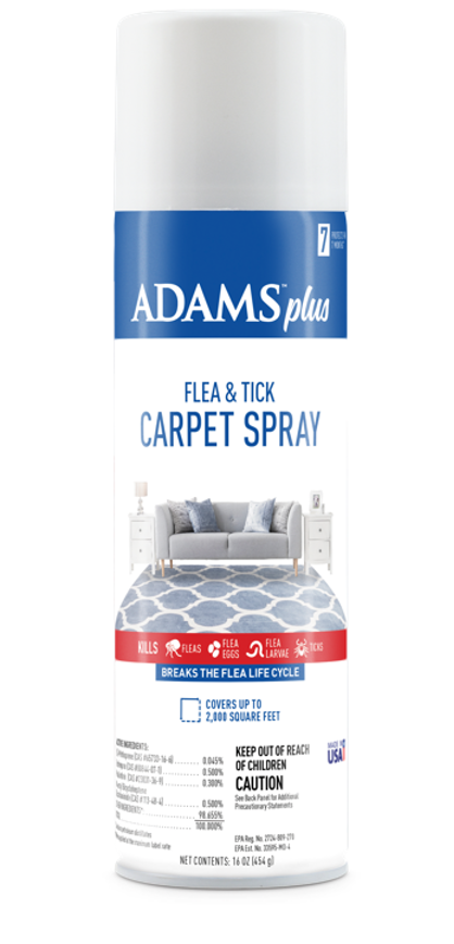 Adams Plus Flea & Tick Carpet Spray - 16 oz