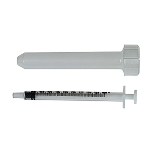 Monoject Syringe Disposable Luer Lock - 3 cc (100 Pack)