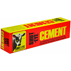 Shut Eye Patch Plus Cement for Cows - 5 oz (10 Pack)