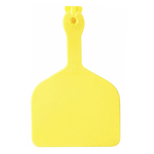 Z Tags Feedlot Ear Tags - Yellow Blank (50 Pack)