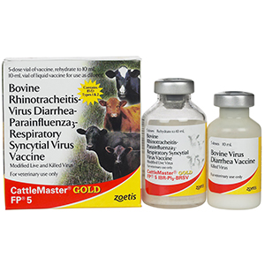 CattleMaster Gold FP 5 5 Dose - 10 mL (Keep Refrigerated)