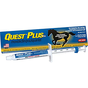 Quest Plus Gel Horse Wormer 1 Dose - 11.6 g
