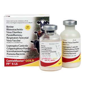 CattleMaster Gold FP 5 L5 5 Dose - 25 mL (Keep Refrigerated)
