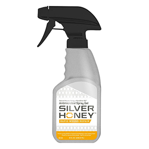 Silver Honey Rapid Wound Repair Spray Gel - 8 oz