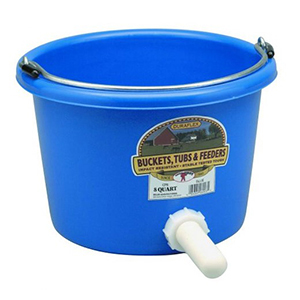 Little Giant Plastic Calf Nursing Pail - 8 qt