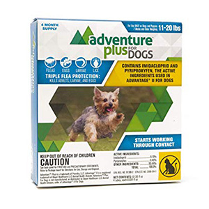 Adventure Plus for Dogs - Medium, 11-20 lb