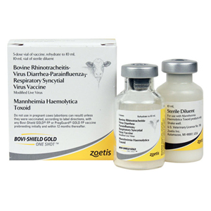Bovi-Shield GOLD One Shot 5 Dose - 10 mL (Keep Refrigerated)