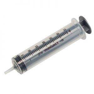 Monoject Syringe Disposable Regular Tip - 35 cc (30 Pack)