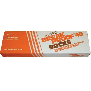 KenAG Milk Socks Break Proof - 2 1/4" x 24", 100 ct
