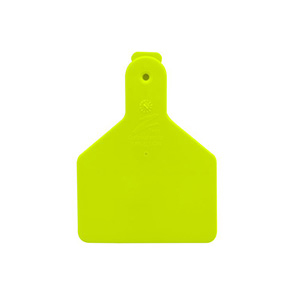 Z Tags No-Snag Calf Ear Tags - Chartreuse Blank (25 Pack)
