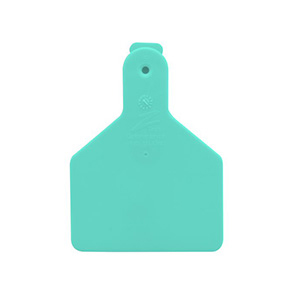 Z Tags No-Snag Calf Ear Tags - Turquoise Blank (25 Pack)