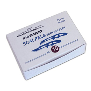 Pocket Scalpels #10 Blade (40 Pack)
