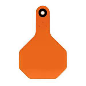 Y-Tex All American 3 Star Medium 2 Piece Ear Tag - Blue Blank
