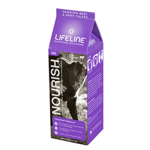 LIFELINE Nourish Colostrum Replacer for Calves- 1.1lb