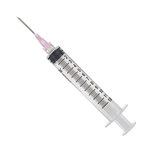 Ideal Syringe/Needle Combo Luer Lock with Plastic Hub Hard Pack - 12 cc, 18G x 1" (80 Pack)