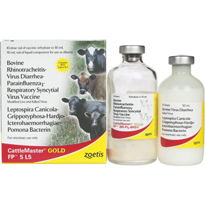CattleMaster Gold FP 5 10 Dose - 50 mL (Keep Refrigerated)