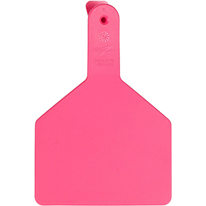 Z Tags No-Snag Cow Ear Tags - Pink Blank (25 Pack)