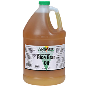 Pure Rice Bran Oil Horse Supplement - 1 gal
