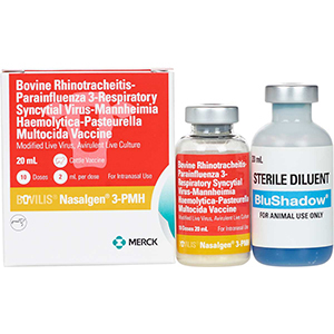 Bovilis Nasalgen 3-PMH 10 Dose - 20 mL (Keep Refrigerated)