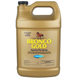 Bronco Gold Equine Fly Spray Refill - 1 gal
