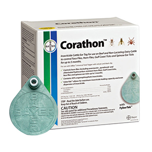 Corathon Insecticide Cattle Ear Tags (20 Pack)