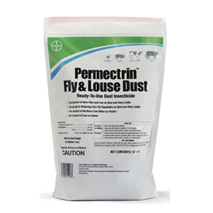Permectrin Fly & Louse Dust - 12.5 lb