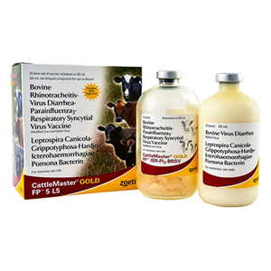 CattleMaster Gold FP 5 L5 25 Dose - 125 mL (Keep Refrigerated)