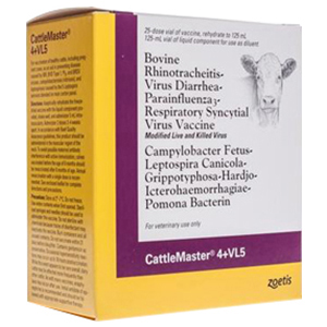 CattleMaster 4 + VL5 25 Dose - 125 mL (Keep Refrigerated)