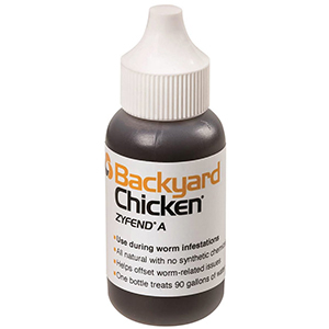 Zyfend A Backyard Chicken 30 mL Bottle Display - 12 Bottles