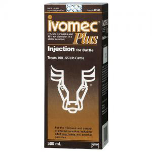 Ivomec Plus Cattle Injectable - 500 mL